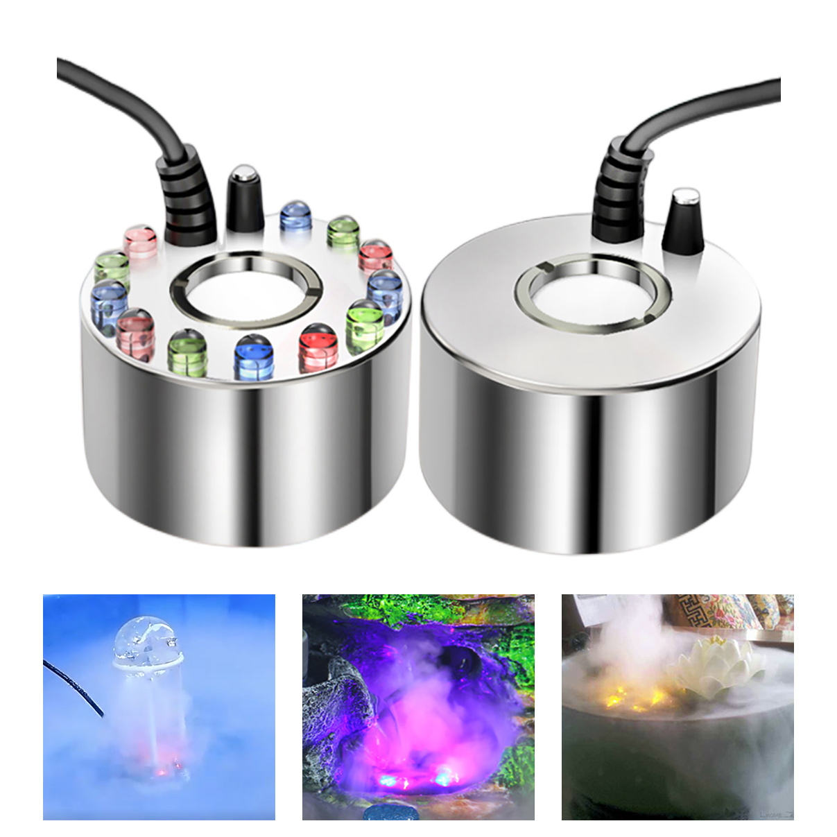 Terrarium Fogger Ultrasonic - 110V 220V ultradźwiękowy generator mgiełki Fogger