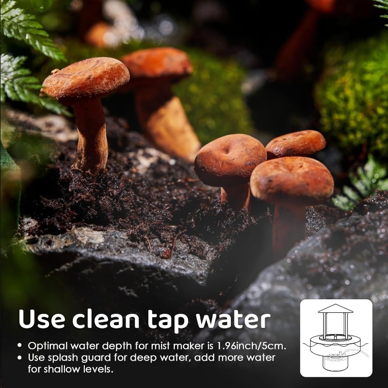 Ultradźwiękowy generator mgły  – Terrarium Fogger Ultrasonic recenzja i cena