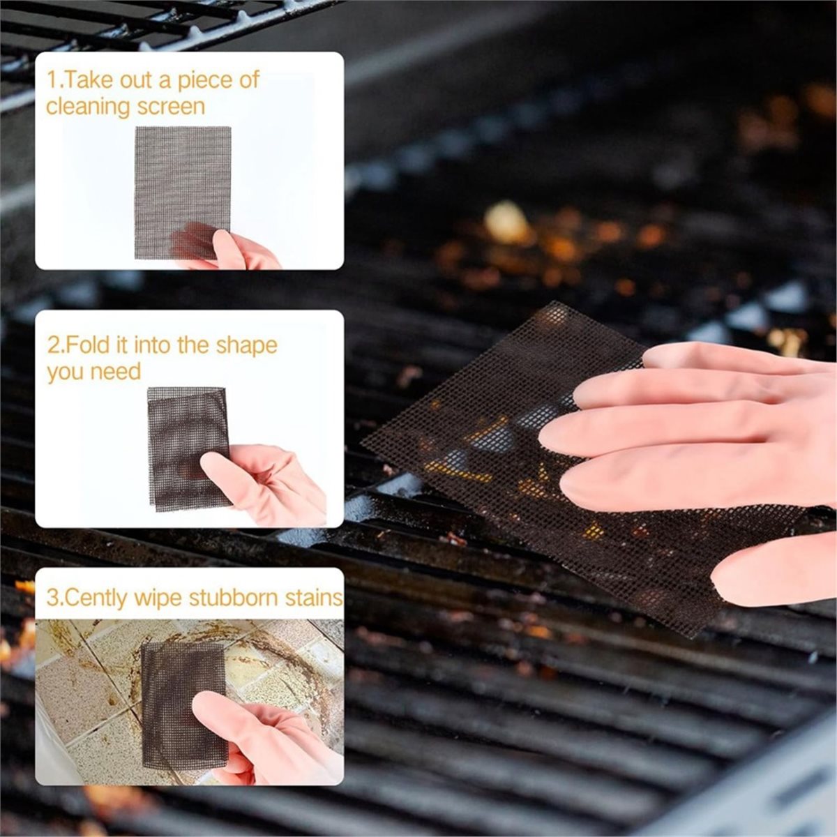 100 sztuk siatek do czyszczeni – Screen Top Mesh recenzja i cena